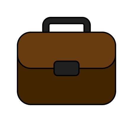 business suitcase document office image vector illustrationのイラスト素材
