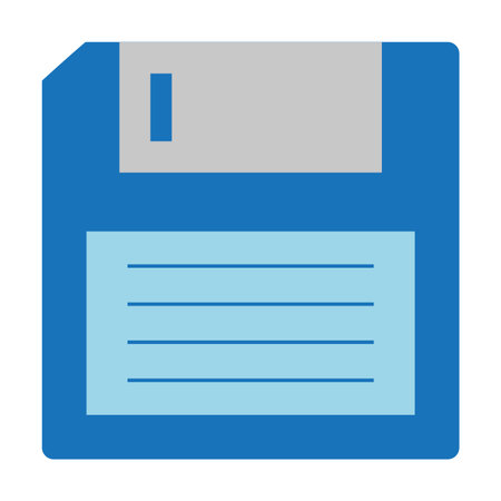 Floppy disk iconのイラスト素材