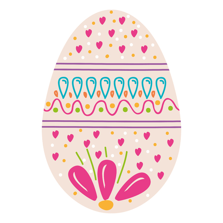 Easter Egg vector illustration designのイラスト素材