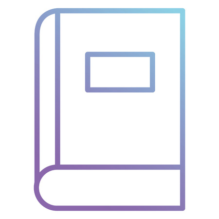 book school isolated icon vector illustration designのイラスト素材