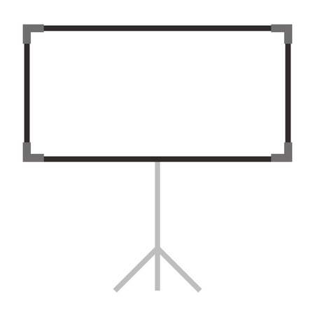 paperboard training isolated icon vector illustration designのイラスト素材
