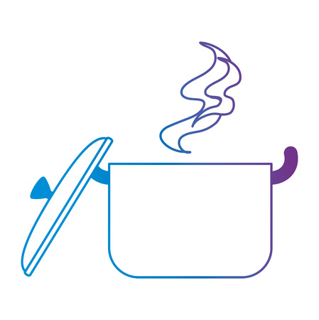 kitchen pot hot icon vector illustration designのイラスト素材