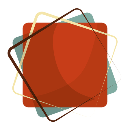 frame retro style icon vector illustration designのイラスト素材