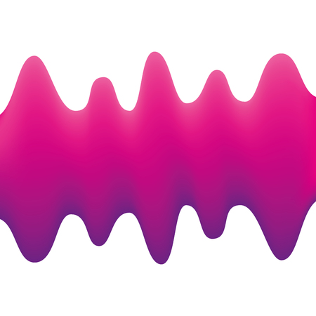 fluid liquid spot creative abstract neon blend vector illustrationのイラスト素材