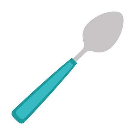 spoon cutlery tool icon vector illustration designのイラスト素材