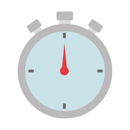 chronometer time clock isolated icon vector illustration designのイラスト素材