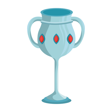sacred chalice cup icon vector illustration designのイラスト素材