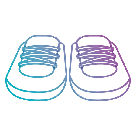 pair shoes baby icon vector illustration designのイラスト素材