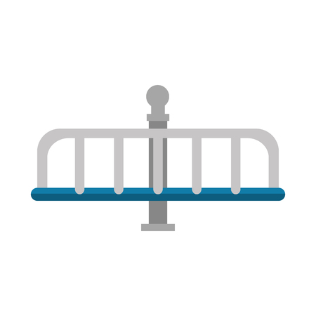 park playground wheel icon vector illustration designのイラスト素材