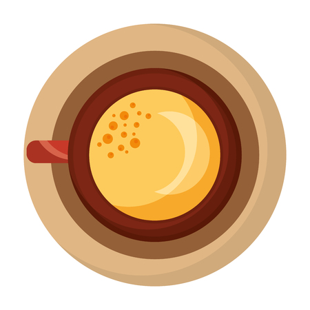 delicious coffee cup icon vector illustration designのイラスト素材