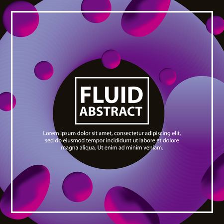 abstract covers background neon circle spiral bubbles splash vector illustrationのイラスト素材