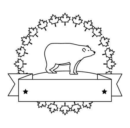 wild bear grizzly icon vector illustration designのイラスト素材