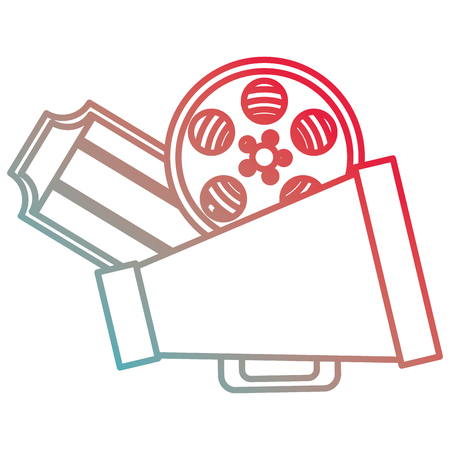 cinema entertainment set icons vector illustration designのイラスト素材