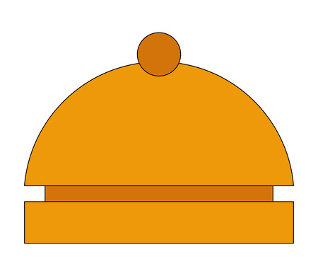 ring hotel isolated icon vector illustration designのイラスト素材