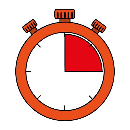 timer chronometer isolated icon vector illustration designのイラスト素材