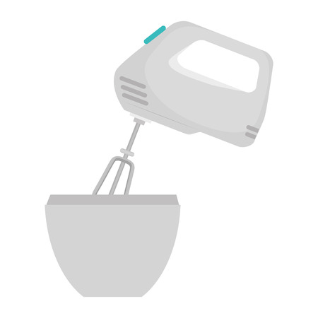 mixer electric appliance kitchen vector illustration designのイラスト素材