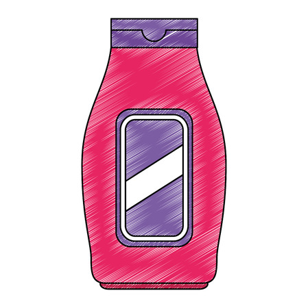 bottle house product icon vector illustration designのイラスト素材