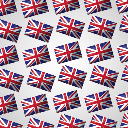 united kingdom country british flag backgorund vector illustrationのイラスト素材