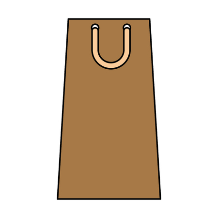 shopping paper bag icon vector illustration designのイラスト素材