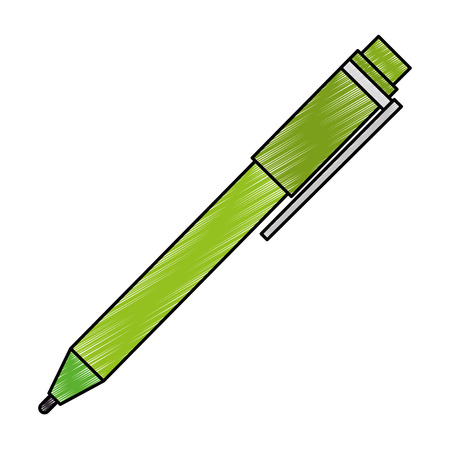 pen write isolated icon vector illustration designのイラスト素材