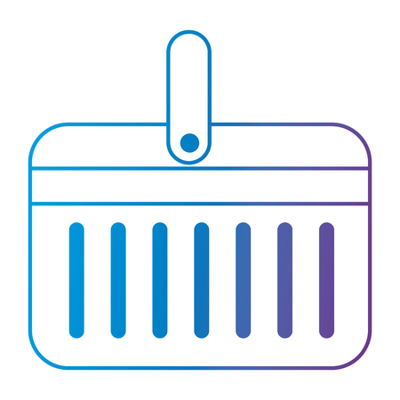 cooler portable isolated icon vector illustration designの写真素材