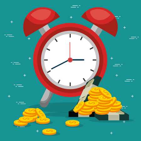 financial and economy icons vector illustration designのイラスト素材