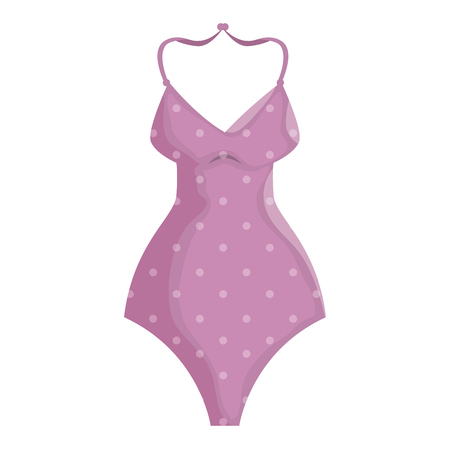 swimsuit female clothes icon vector illustration designのイラスト素材