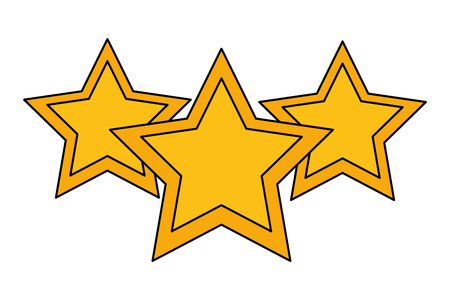 set stars party decoration vector illustration designのイラスト素材