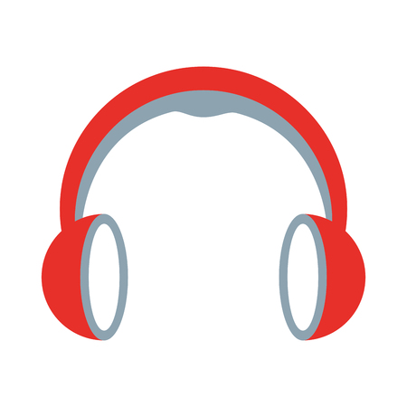 headphone device isolated icon vector illustration designのイラスト素材