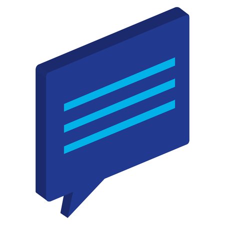 speech bubble message icon vector illustration designのイラスト素材