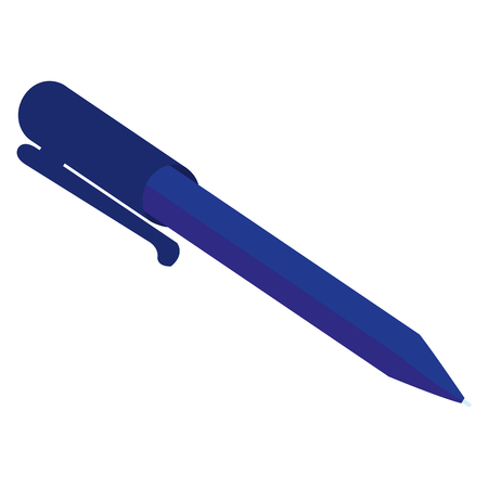 pen writer isolated icon vector illustration designのイラスト素材