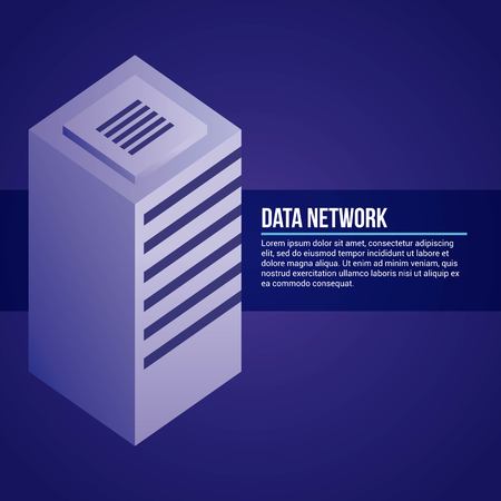 data network tower base sign vector illustrationのイラスト素材