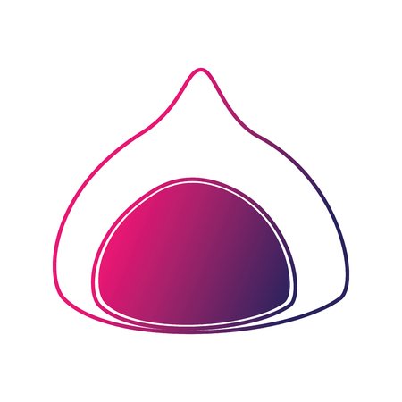 chocolate bonbon candy sweet confetionery vector illustration neonのイラスト素材