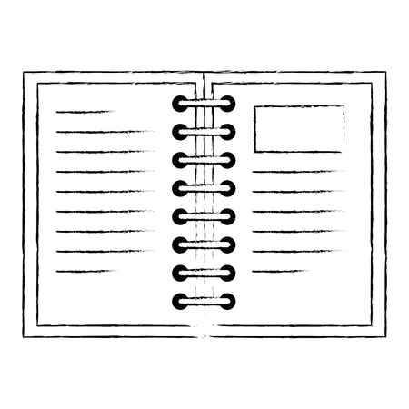notebook school isolated icon vector illustration designのイラスト素材