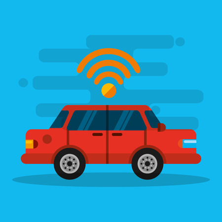 gps navigation transportation signal taxi drive destination vector illustrationのイラスト素材