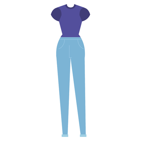 female clothes fashion icon vector illustration designのイラスト素材
