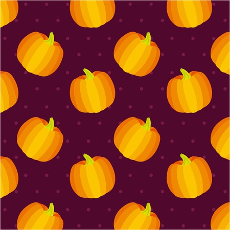 pumpkins delicious food background colors vector illustrationのイラスト素材