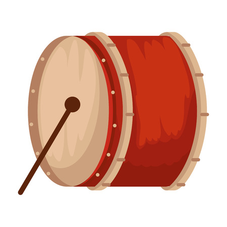 drum musical instrument icon vector illustration designのイラスト素材