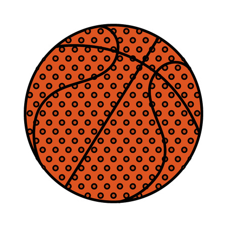 basketball balloon sport icon vector illustration designのイラスト素材