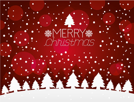 merry christmas alps snow dotted background vector illustrationのイラスト素材