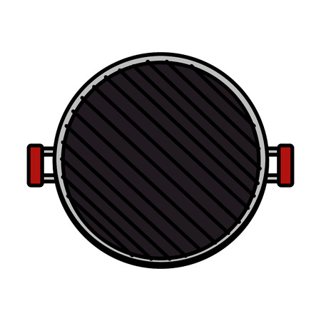 oven grill isolated icon vector illustration designのイラスト素材