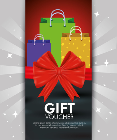gift coupon with promo special sale vector illustrationのイラスト素材