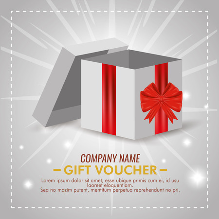 present gift with special sale discount vector illustrationのイラスト素材