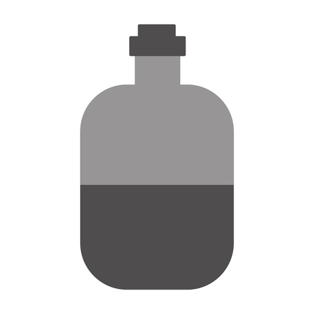 water bottle travel on white background vector illustrationのイラスト素材
