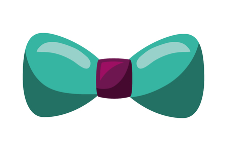 elegant bowtie isolated icon vector illustration designのイラスト素材
