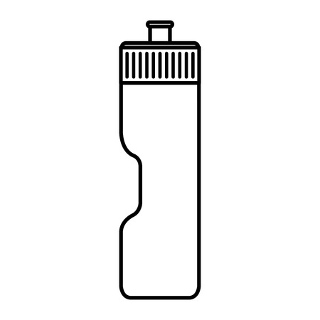 bottle gym isolated icon vector illustration designのイラスト素材