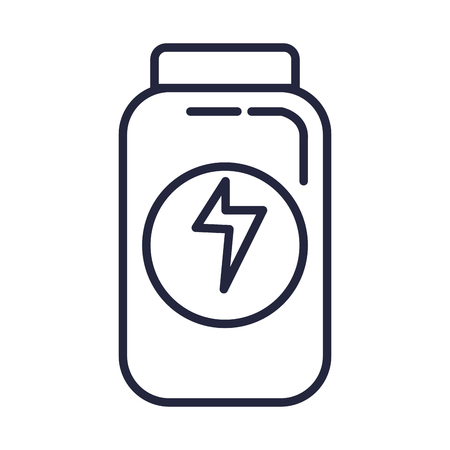 bottle drugs isolated icon vector illustration designのイラスト素材