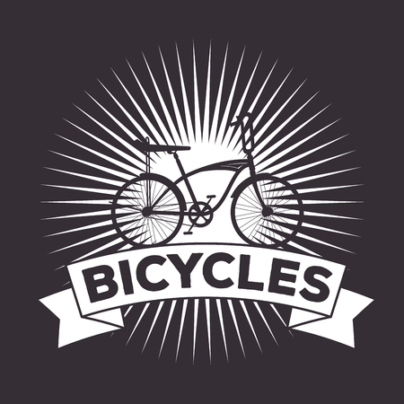 bicycle extreme sport transport design vector illustrationのイラスト素材