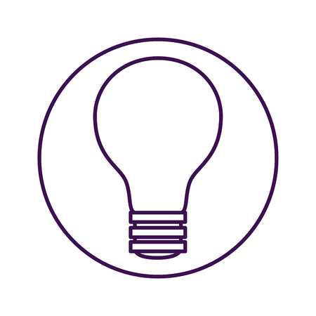 bulb light isolated icon vector illustration designのイラスト素材