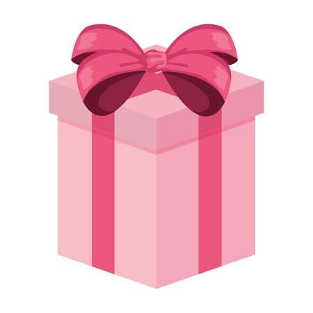 gift box present icon vector illustration designのイラスト素材